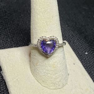 Fashion Amethyst ring size 9
